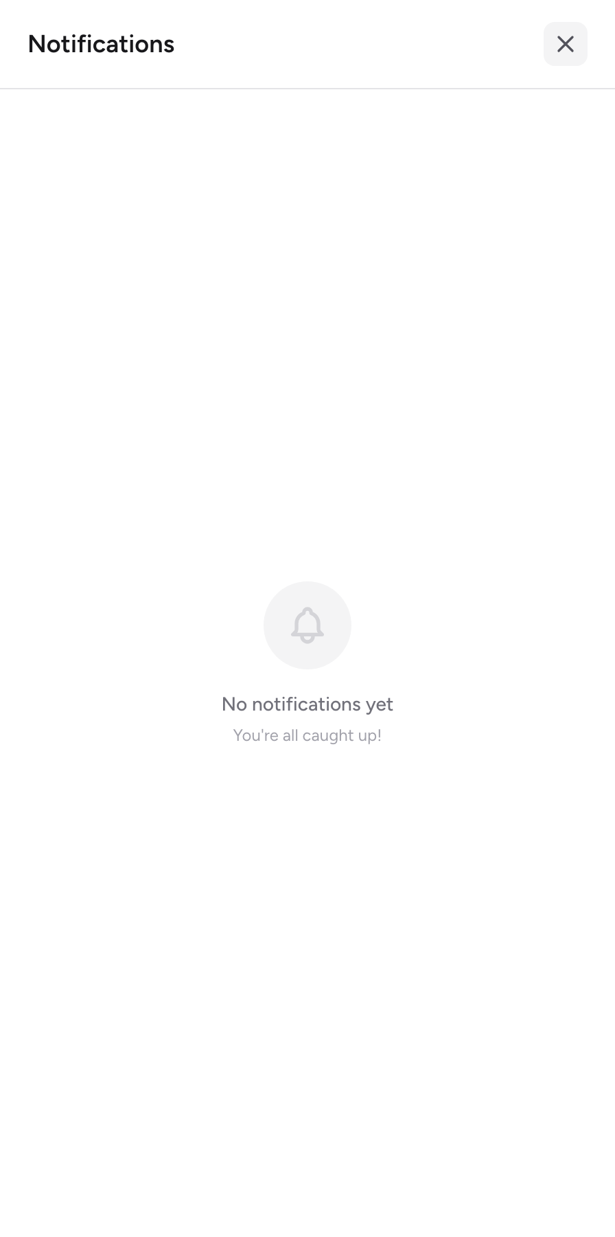 The Notifications drawer listing recent notifications with unread badges and the Mark all read, Clear read, and Clear all buttons.